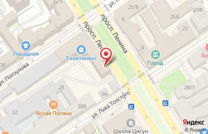 Фирма Бухгалтерия в Центральном районе на карте