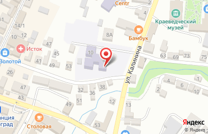 Детский сад Колокольчик, детский сад в Светлограде на карте