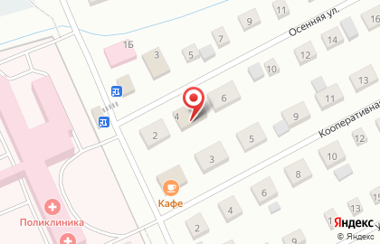 Кондитерская Сладкий рай, кондитерская на улице Осенняя на карте