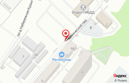 Time в Химическом переулке на карте
