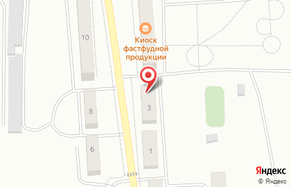 Магазин овощей и фруктов в Кургане на карте
