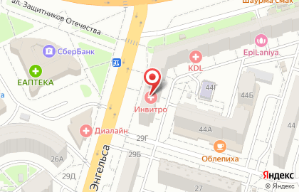 Терминал Ренессанс Кредит на проспекте Героев Сталинграда на карте