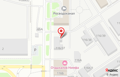 Производственная компания в Октябрьском районе на карте