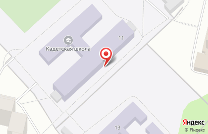 Кадетская школа г. Мурманска на карте