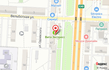 Банкомат Банк Открытие на улице 64-й Армии на карте