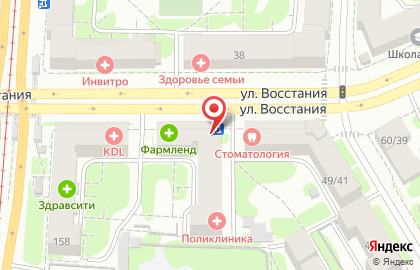 Магазин Смак в Московском районе на карте
