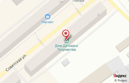 Хозяйственно-эксплуатационная контора на Советской улице на карте