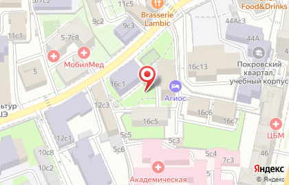 Виола на улице Воронцово Поле на карте