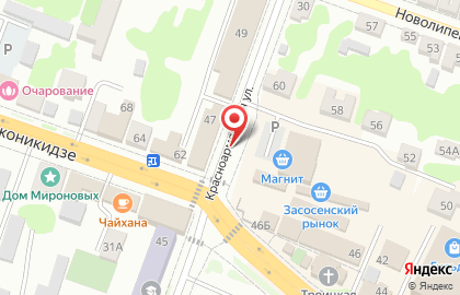 ГК «Рубин» Елец на карте