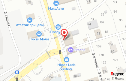 Шинный центр Мир колес на Алма-Атинской улице на карте