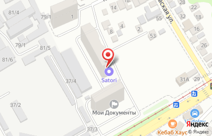 Служба доставки Satori на проспекте Чекистов на карте
