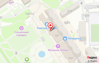 Торговый центр InФокус на карте