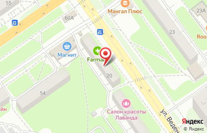 Аптека Farmani в Автозаводском районе на карте