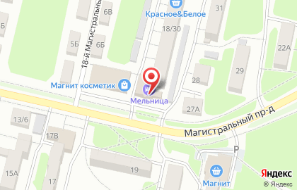 Магазин Красное & Белое в Курске на карте