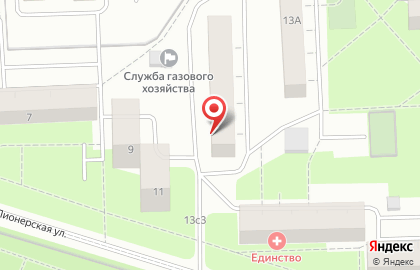 Местная Нижневартовская городская общественная организация ветеранов боевых действий Красная звезда на карте