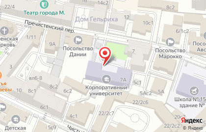 Московский центр развития кадрового потенциала образования в Москве на карте