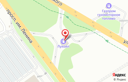 СТО Лукойл в Волгограде на карте