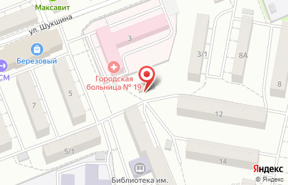 Продуктовый магазин Фасоль в Первомайском районе на карте