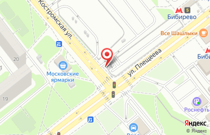 Компания Московский паркинг на улице Пришвина на карте