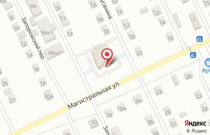 Универсам Пятерочка на Магистралиной улице на карте