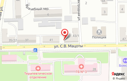 Продуктовый магазин в Ростове-на-Дону на карте