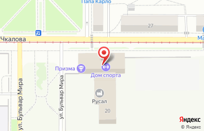 Скалодром Club Evolution на карте