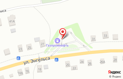 Автомойка Газпромнефть на улице Энгельса на карте