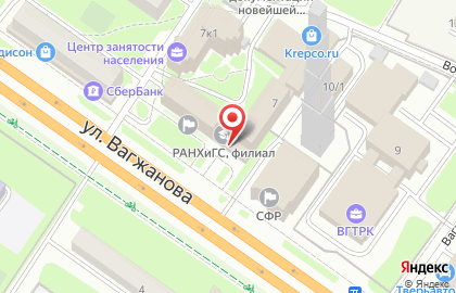Уполномоченный по защите прав предпринимателей в Тверской области на карте