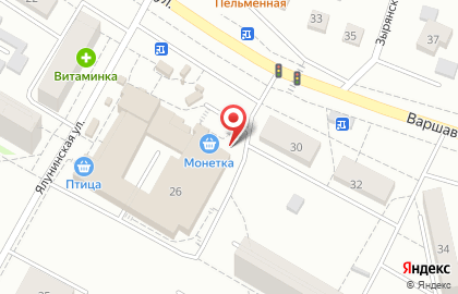 Кулинария Хозяюшка в Октябрьском районе на карте