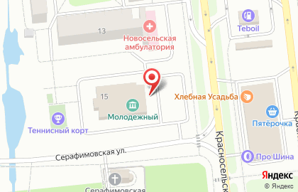 Библиотека им. М.К. Зарубина на карте