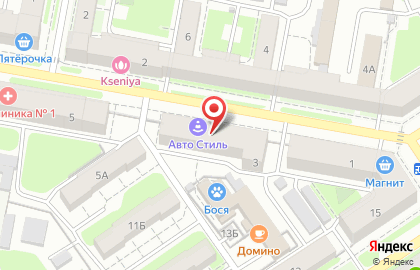 Компания Натяжные потолки ЭВИТА на улице Маяковского на карте
