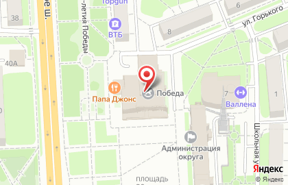 Киберспортивный клуб Colizeum на площади 30-летия Победы на карте