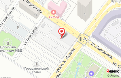 Мэрия г. Грозного в Грозном на карте