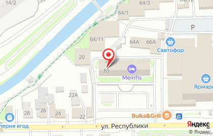 Банкомат АКБ Союз, Красноярский филиал на Качинской улице на карте