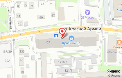 Магазин корейских автоаксессуаров и автозапчастей Экспресс-Авто на улице Красной Армии на карте