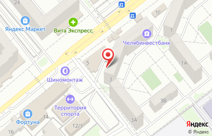 Магазин оптики на ул. Салавата Юлаева на карте