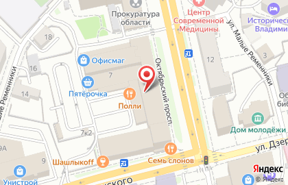 Кадровое агентство Профессиональные кадры на Октябрьском проспекте на карте