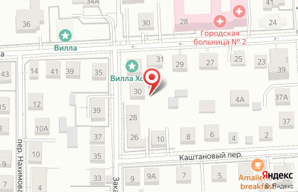 Стиляги на Закавказской улице на карте