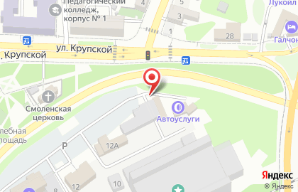 Шиномонтажная мастерская в Самарском районе на карте