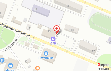 Салон ритуальных услуг Некрополь на Исполкомовской улице на карте