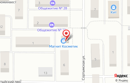 Торговый центр Москва в Ханты-Мансийске на карте