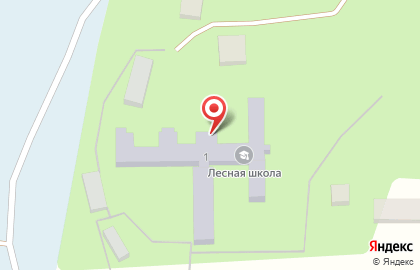 Красноярская санаторно-лесная школа, КОУ на карте