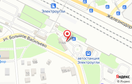 Магазин фастфудной продукции на Центральной улице на карте