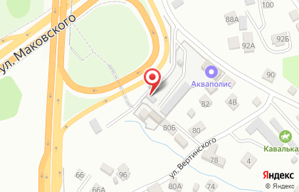Транспортная компания Форсаж на улице Маковского на карте