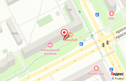 Компания Воздух на проспекте Ленина на карте