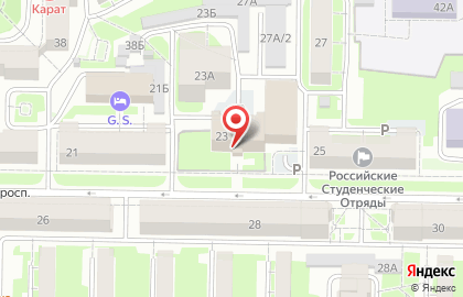 Центральная районная больница на Пионерском проспекте на карте