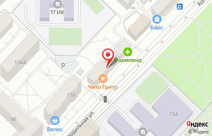 Магазин разливных напитков Светлое и Тёмное на Холодильной улице на карте
