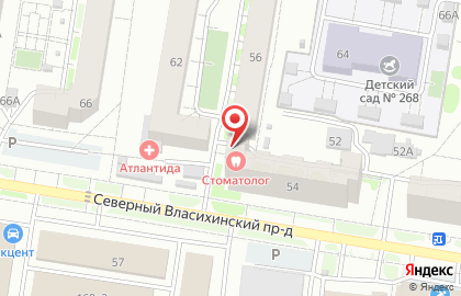 Продуктовый магазин в Барнауле на карте
