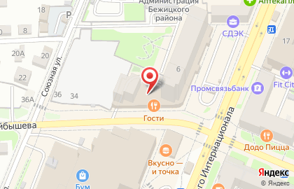 Столовая Щи Борщи на улице 3 Интернационала на карте