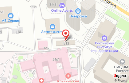 Автомойка F1 на улице Цюрупы на карте
